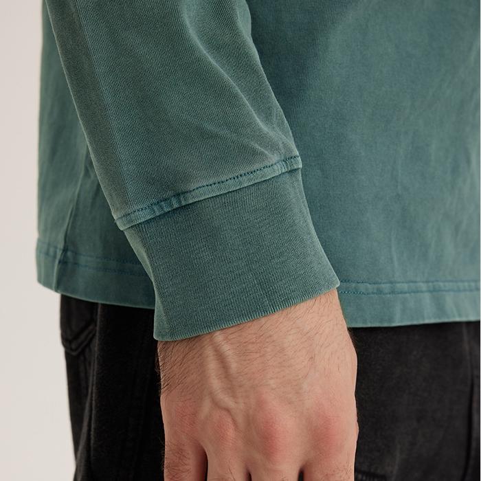 Стираные винтажные футболки с длинными рукавами