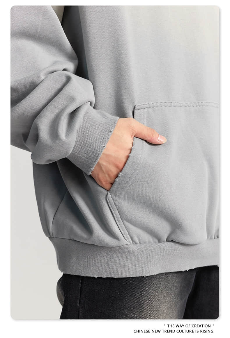 Felpe con cappuccio Destroy Monkey-wash