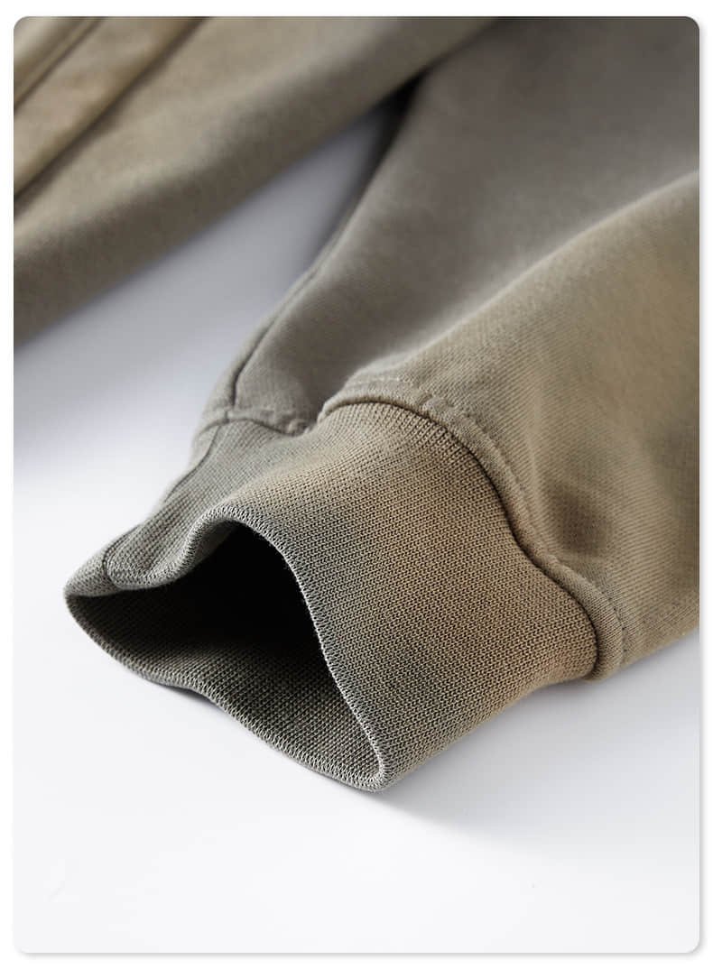 Felpa con cappuccio con maniche raglan Monkey Wash