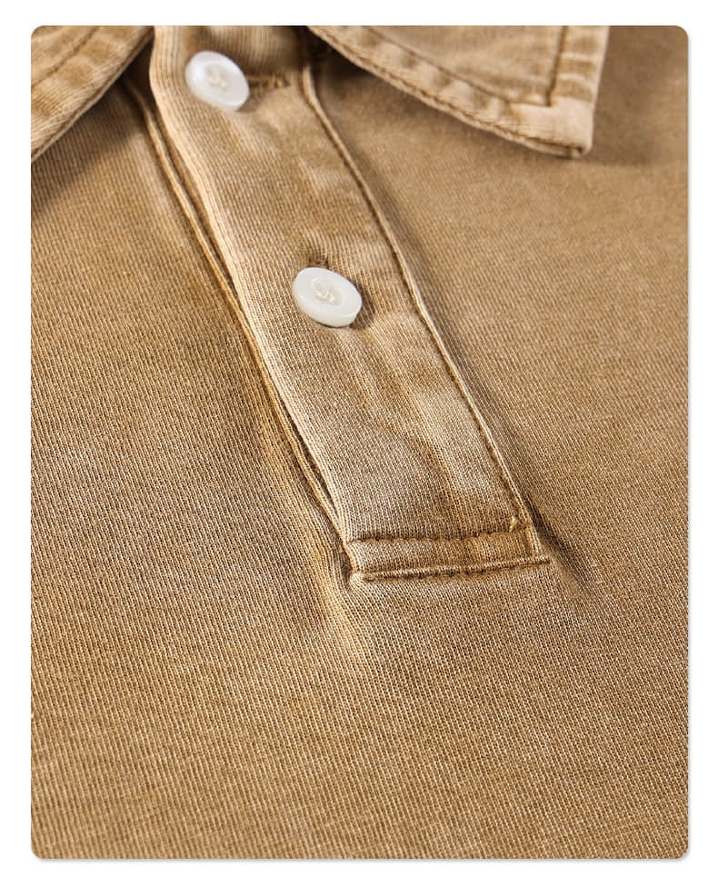 Batik Washed Vintage Polo Shirts